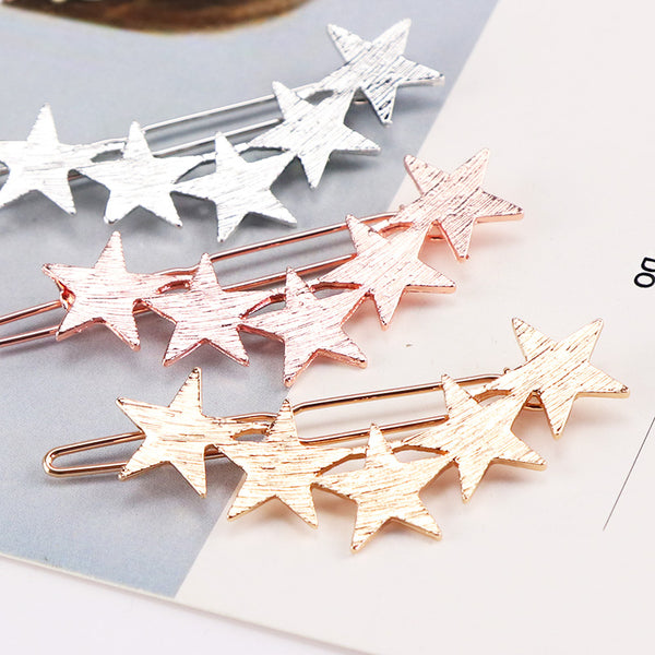 Stars Barrettes Hair Clips