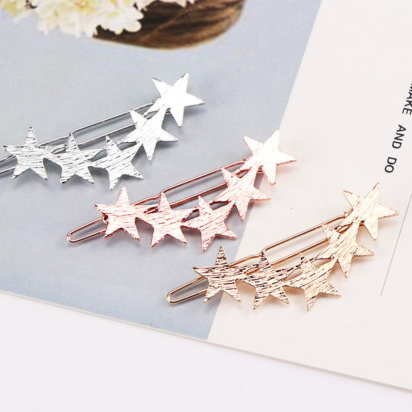 Stars Barrettes Hair Clips