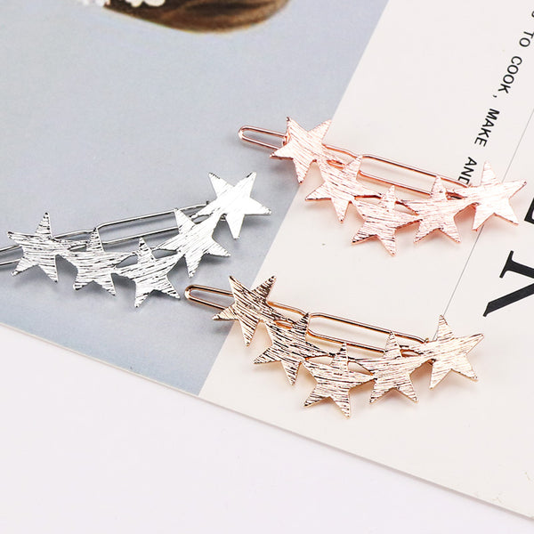 Stars Barrettes Hair Clips