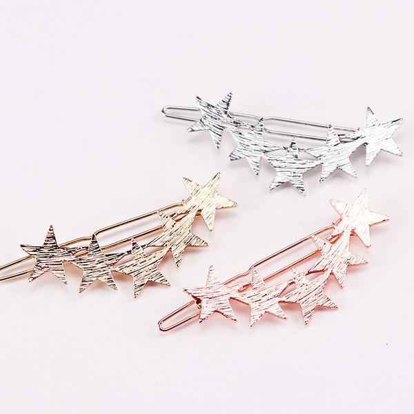 Stars Barrettes Hair Clips