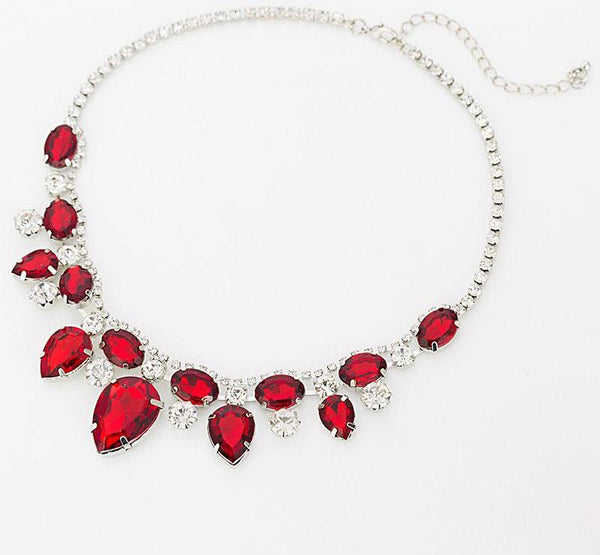 Rhinestone Pendant Necklace