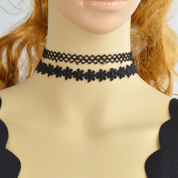 Flower Velvet Choker