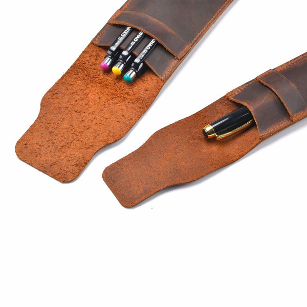 Genuine Leather Pen Bag