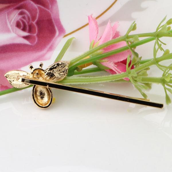 Crystal Bees Hair Clips