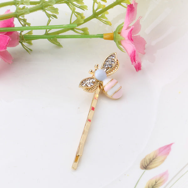 Crystal Bees Hair Clips