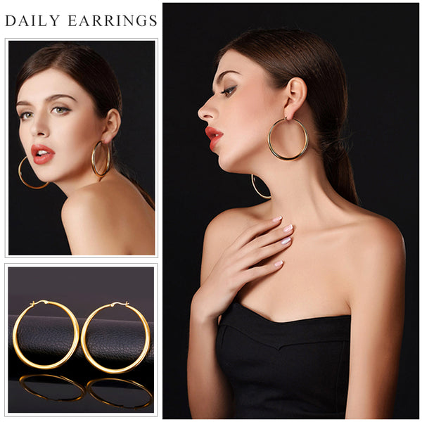 Elegant Hoop Earrings