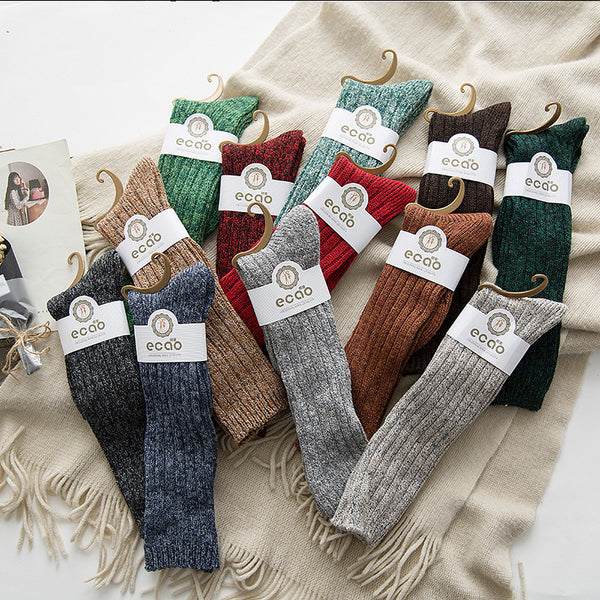 Vintage Knitted Warm Socks