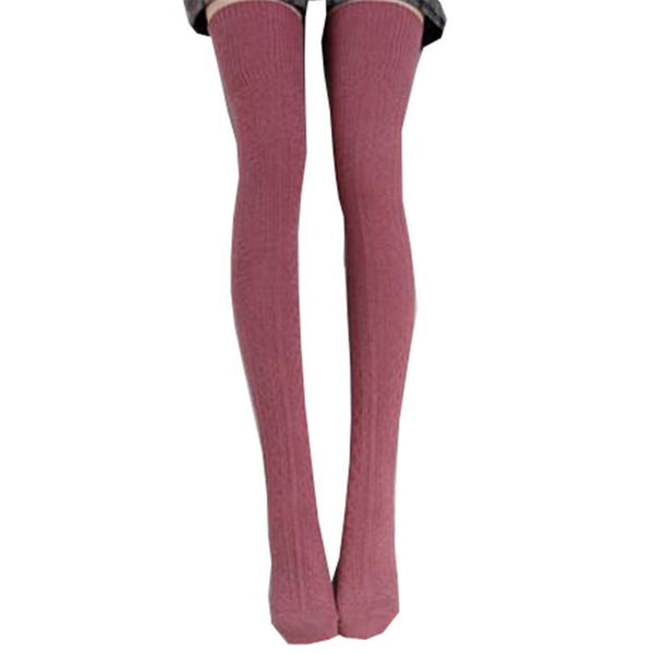 Knitted Over The Knee Socks