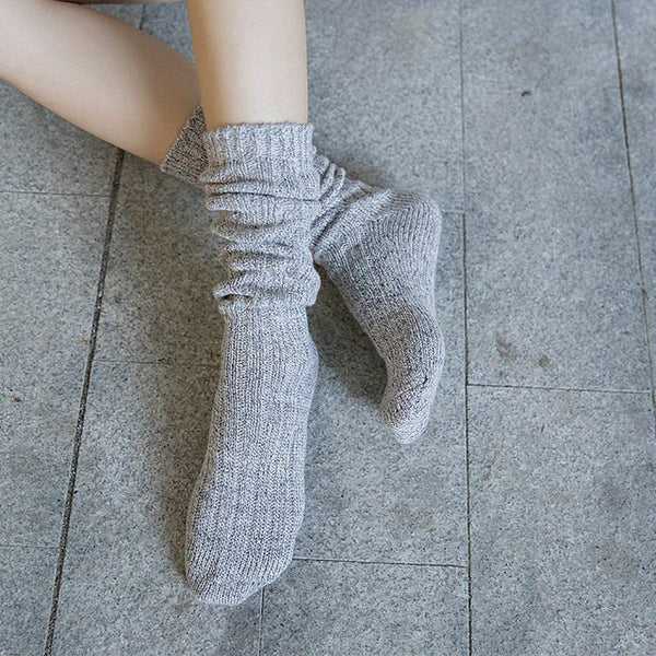 Vintage Knitted Warm Socks