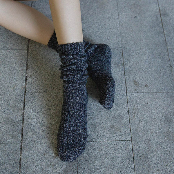 Vintage Knitted Warm Socks