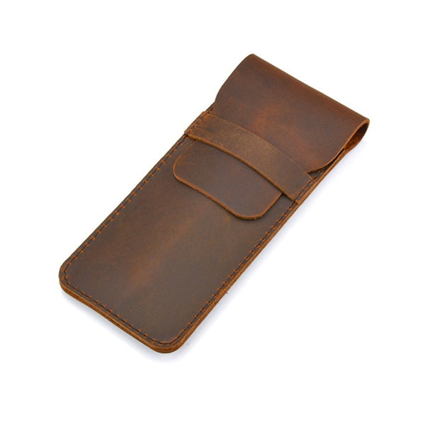 Genuine Leather Pen Bag