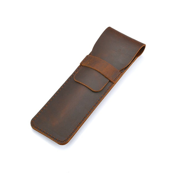 Genuine Leather Pen Bag