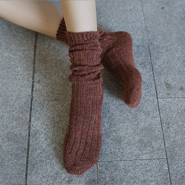 Vintage Knitted Warm Socks