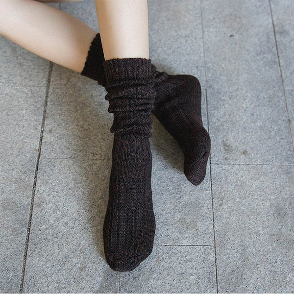 Vintage Knitted Warm Socks
