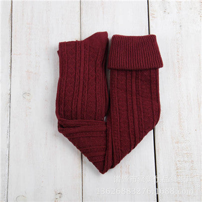 Knitted Over The Knee Socks